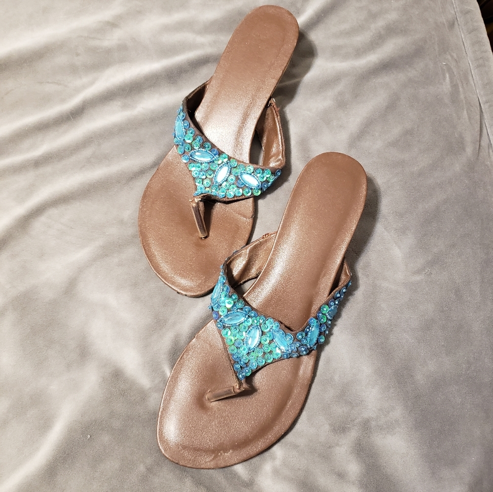 Turquoise Sandal